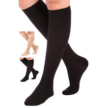 Load image into Gallery viewer, AW 111 Unisex Cotton Knee High Trouser Socks 20-30 mmHg