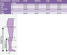 Load image into Gallery viewer, Venosan 4000 Below Knee Compression Stockings
